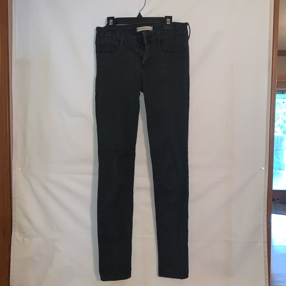 Pacsun edgy black skinny jeans